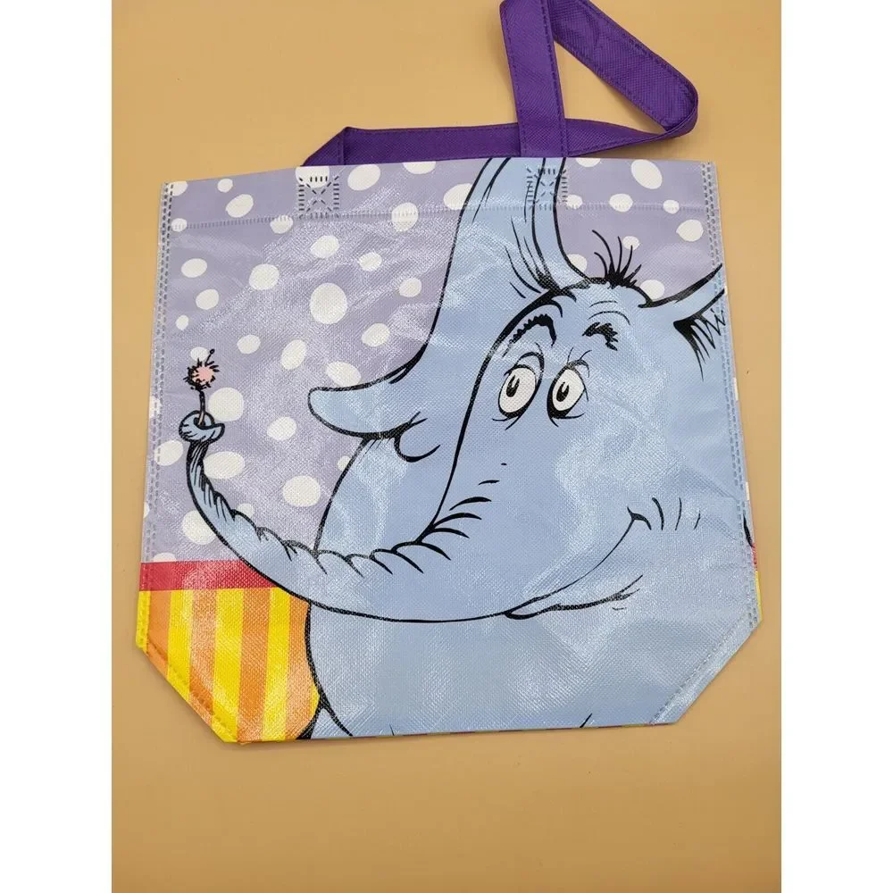 Dr. Seuss Reusable Totes Shopping Bags Small Shopping Bags Lot Of 2 NEW - Picture 6 of 7